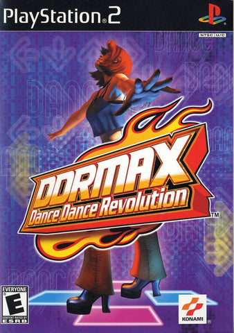 Dance Dance Revolution DDR Max Game Only Mat Required PS2 Used