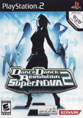 Dance Dance Revolution DDR Super Nova 2 Game Only Mat Required PS2 Used