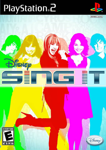 Disney Sing It Game Only Mic Required PS2 Used