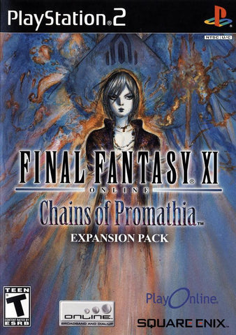 Final Fantasy XI Online Chains Of Promathia PS2 Used