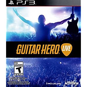 Guitar Hero Live Guitar Required PS3 Used