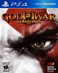 God Of War 3 Remastered (Black Label Blue Case) PS4 New