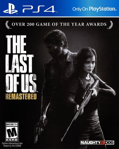 Last Of Us Remastered Black Label PS4 New