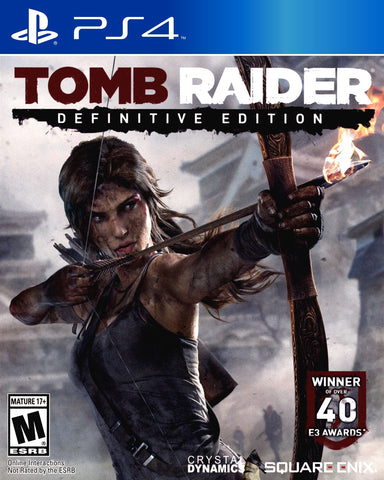 Tomb Raider The Definitive Edition PS4 New