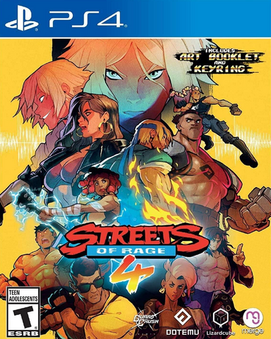 Streets Of Rage 4 PS4 Used