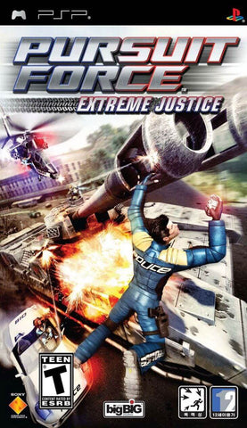 Pursuit Force Extreme Justice PSP Disc Only Used