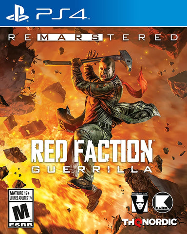 Red Faction Guerrilla Remarstered PS4 New