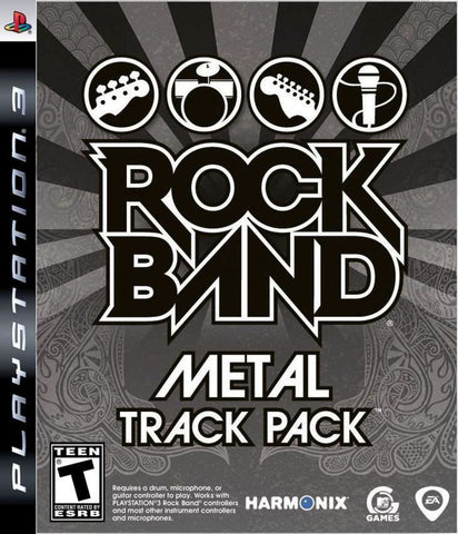 Rock Band Metal Track Pack Instruments Required PS3