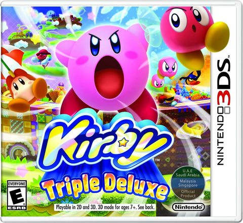 Kirby Triple Deluxe World Edition 3DS New