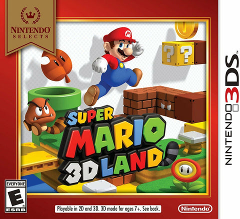 Super Mario 3D Land Nintendo Selects 3DS Used