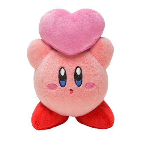 Kirby With Heart Plush New