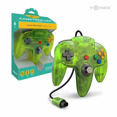 N64 Controller Tomee Cyanine Transparent New
