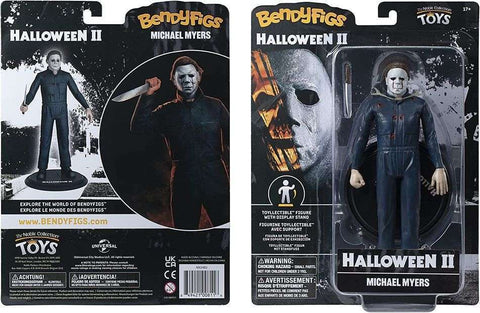 Halloween II Michael Myers Bendyfig Noble Toys Figure New