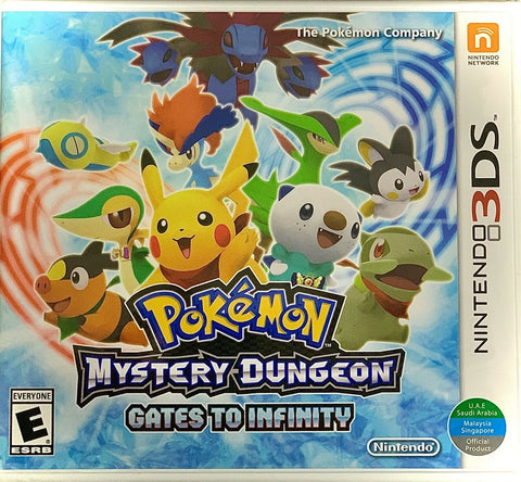 Pokemon Mystery Dungeon Gates To Infinity World Edition 3DS New