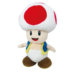 Red Toad 8" Plush New