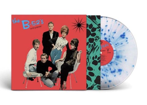B-52s - Wild Planet (Ultra Clear With Blue Splatter) Vinyl New