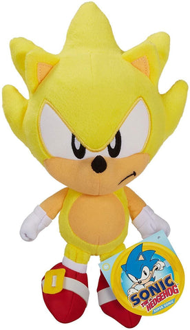 Sonic The Hedgehog Super Sonic Plush New