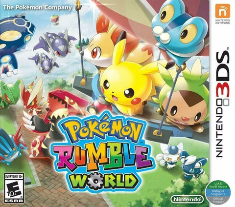 Pokemon Rumble World World Edition 3DS New