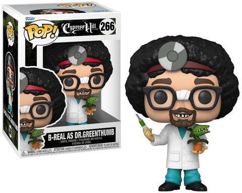 Funko Pop Rocks Cypress Hill B-Real As Dr Greenthumb New