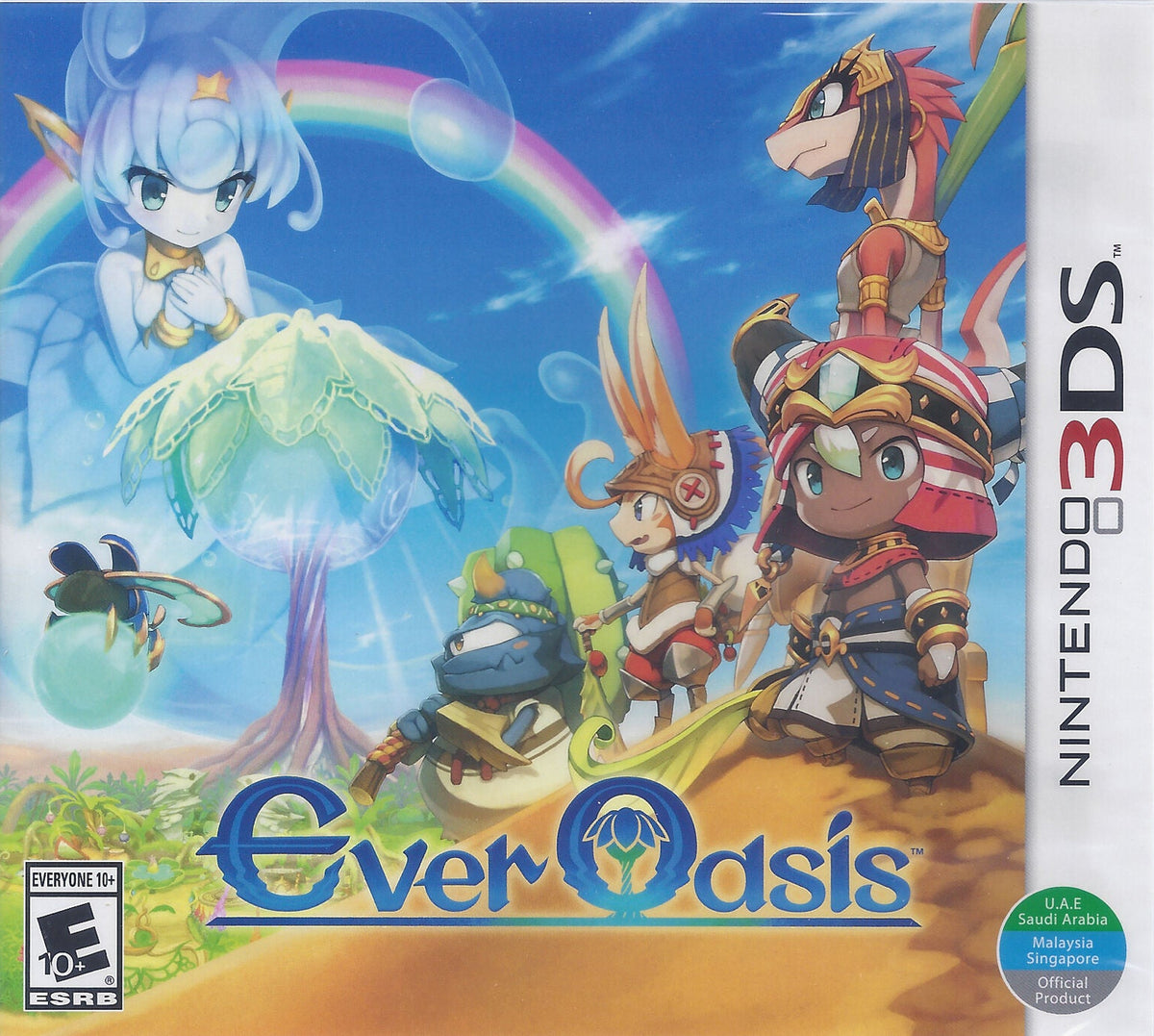 Ever Oasis 3DS World Edition Used – Iceman Video Games