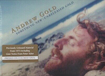 Andrew Gold - Something New Unreleased Gold (Colour) Vinyl New
