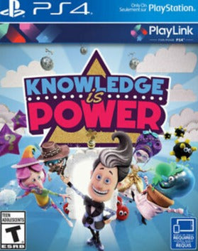 Knowledge Is Power Play Link (Requires Cell Phone Or Tablet) PS4 New