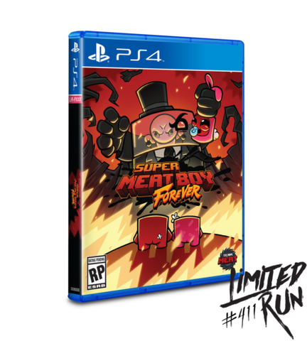 Super Meat Boy Forever LRG PS4 New