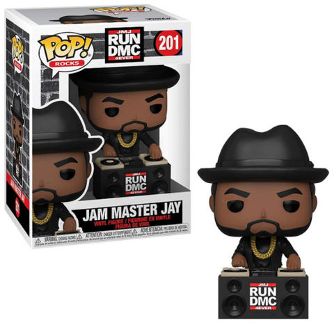 Funko Pop Rocks RUN DMC Jam Master Jay New