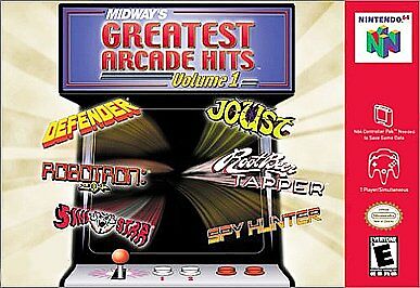 Midways Greatest Arcade Hits Vol 1 N64 Used Cartridge Only