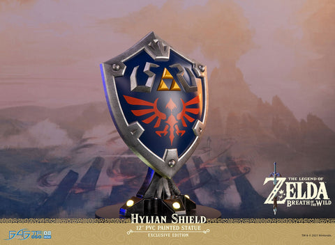 Zelda Breath of the Wild Hylian Shield Figure New