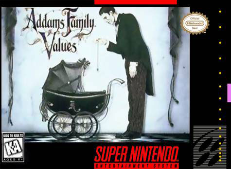 Addams Family Values SNES Used Cartridge Only
