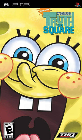 Spongebob Truth Or Square PSP Used