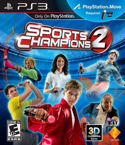 Sports Champions 2 Move Required PS3 New