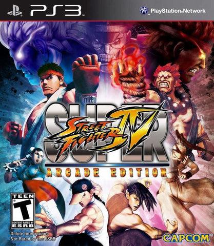Super Street Fighter IV Arcade Edition PS3 New