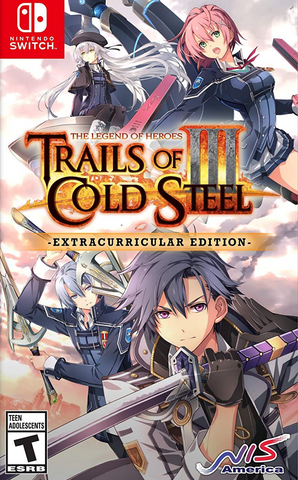 Legend Of Heroes Trails Of Cold Steel 3 Extracurricular Edition Switch New