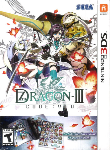 7th Dragon Code III VFD Launch Edition 3DS Used