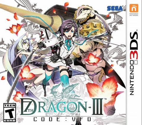 7th Dragon Code II VFD 3DS Used