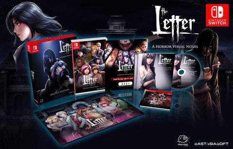 The Letter A Horror Visual Novel Limited Edition Switch New