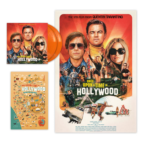 Various Artists - Once Upon A Time In Hollywood (Indie Exclusive 2 Posters 2lp Orange) Vinyl New