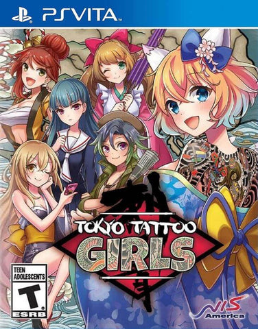 Tokyo Tattoo Girls PS Vita Used