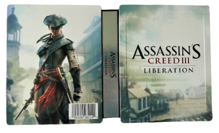 Assassins Creed 3 Liberation With Steel Book PS Vita Used
