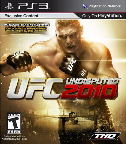 UFC Undisputed 2010 PS3 Used