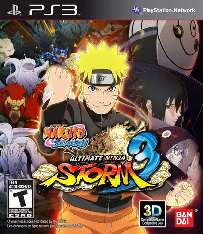 Naruto Shippuden Ultimate Ninja Storm 3 PS3 Used