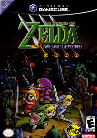 Zelda Four Swords With Manual GameCube Used