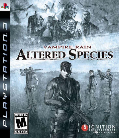 Vampire Rain Altered Species PS3 Used