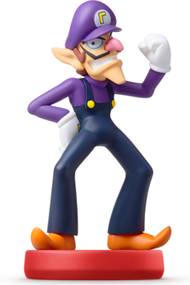 Amiibo Super Mario Waluigi Used