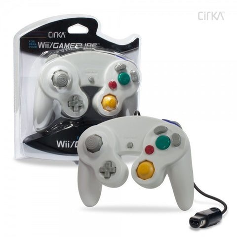 Gamecube Controller Wired Cirka White New