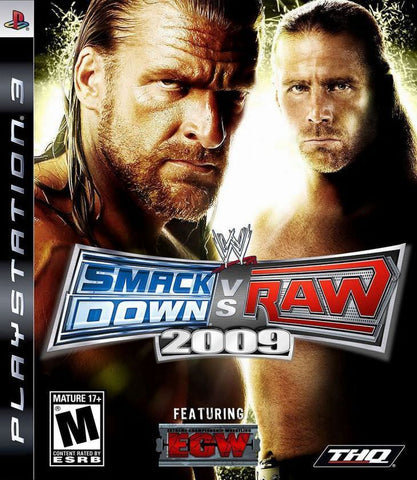 WWE Smackdown Vs Raw 2009 PS3 Used