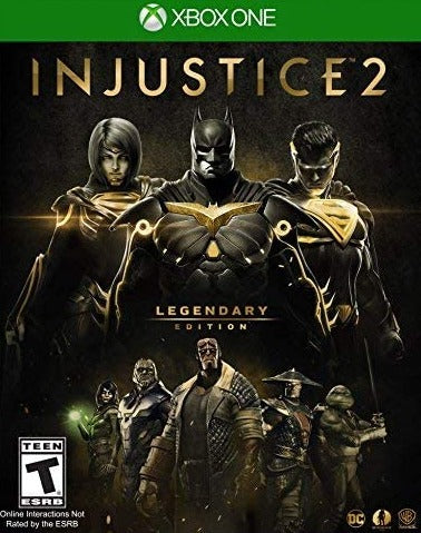 Injustice 2 Legendary Edition DLC on disc update Xbox One New
