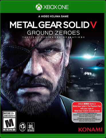 Metal Gear Solid V Ground Zeroes Xbox One New